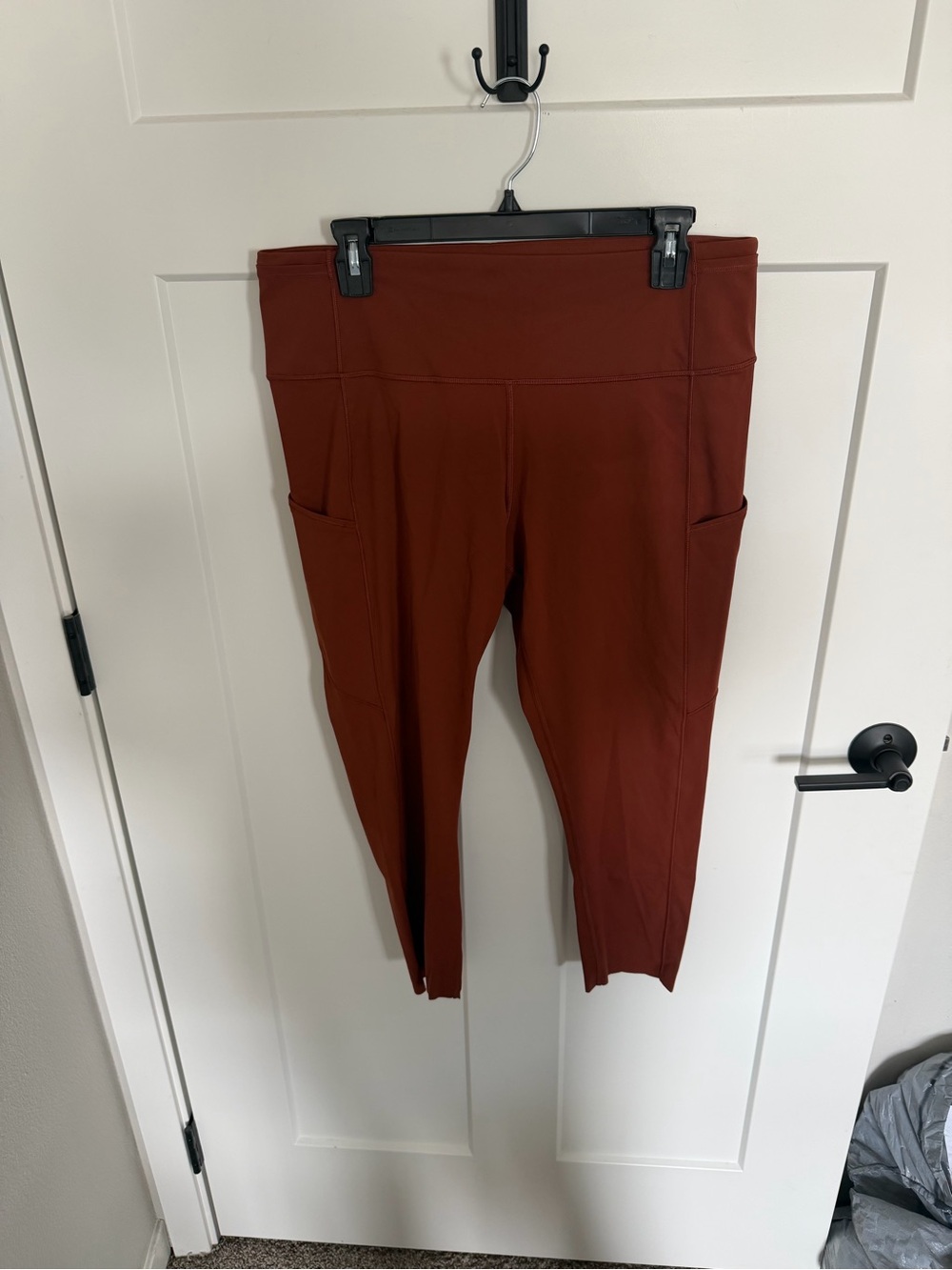 lululemon athletica Rust Red Align 25” High-Rise Pocket Leggings